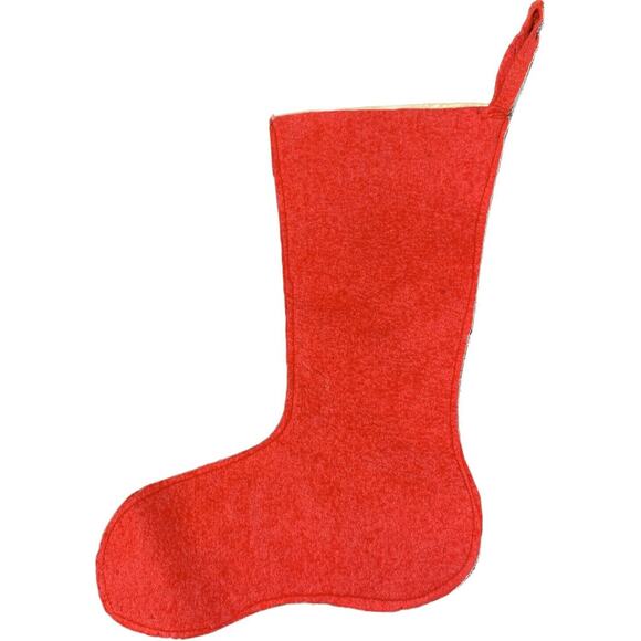 Mid-Century Modern Felt Handmade Christmas Stocking Personalized Graham - Picture 2 of 8